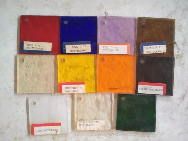 Catalago de Colores Acrilicos